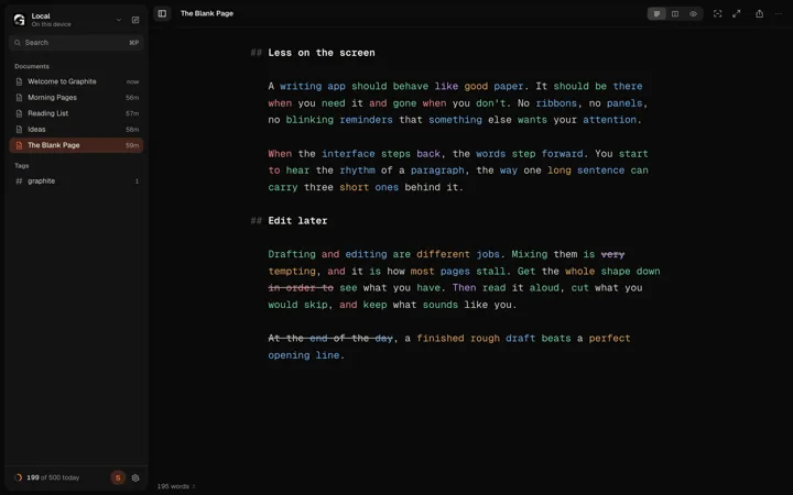 Syntax Highlight and Style Check, dark theme